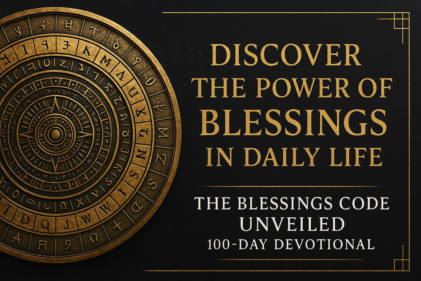The Blessings Code - Unveiled -A Devotional - 273 page - Full Color .pdf