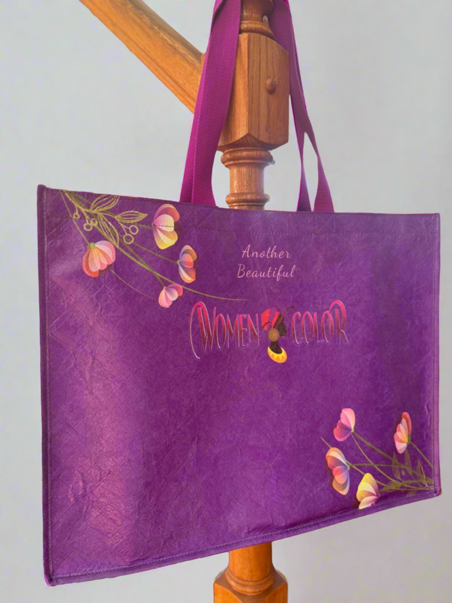 Women of Color Purple Tote Bag